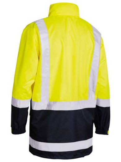 Picture of BISLEY TAPED HI VIS RAIN SHELL JACKET